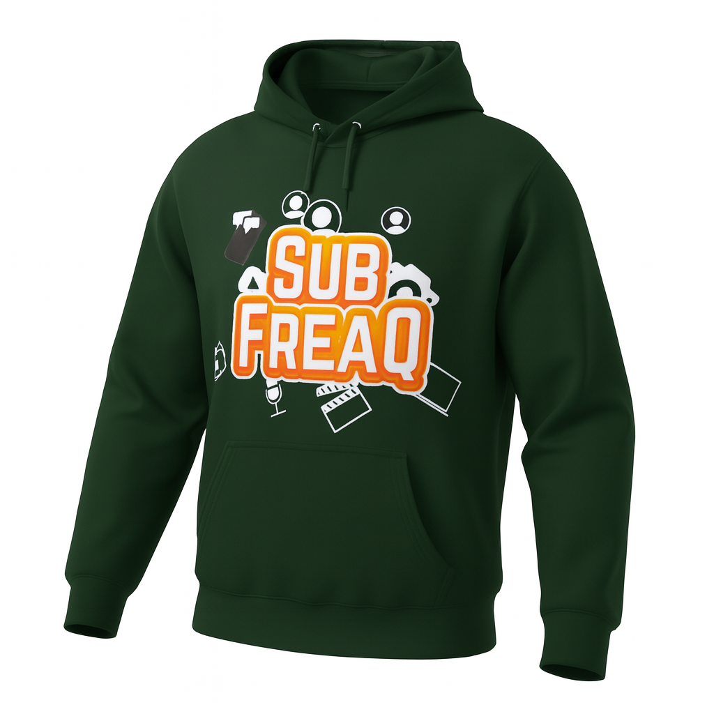SubFreaQ Hoodie – Comfy, Clean, and Made to Stand Out